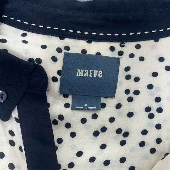 MAEVE Polka Dot Top - Picture 4 of 5